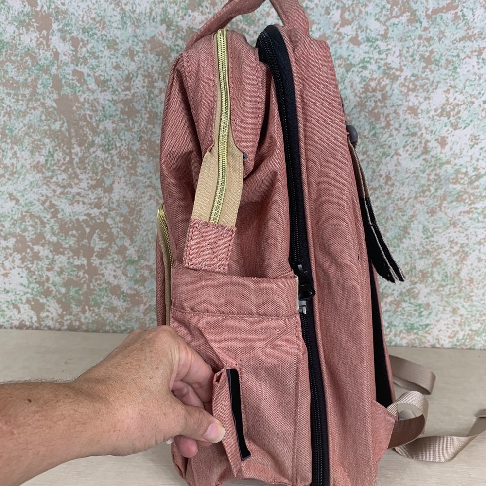 Brand new-Hotbest Diaper Backpack, Changing Area/Mat, Lots of pockets! - Picture 10 of 14